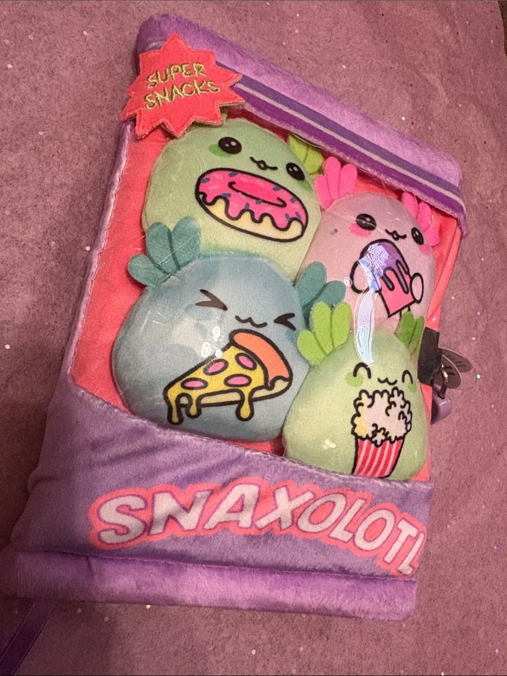 Claire’s Axolotl Diary With Heart Lock 💜